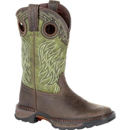 DBT0215Y Lil Durango Maverick XP Big Kids Western Work Boot