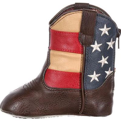 Durango® Baby Western Flag Boot, , large
