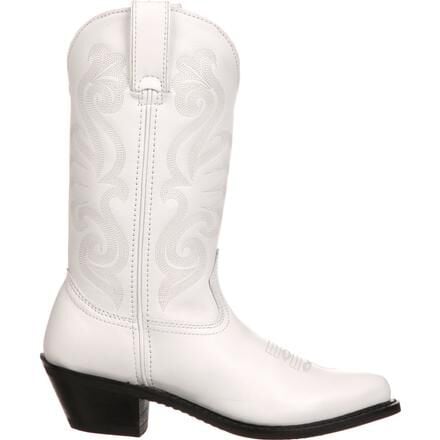 Durango Women s White Leather Western Boots style RD4111