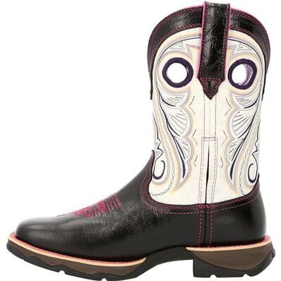 Lady Rebel™ by Durango® Women's Raven Black & White Western Boot, , large