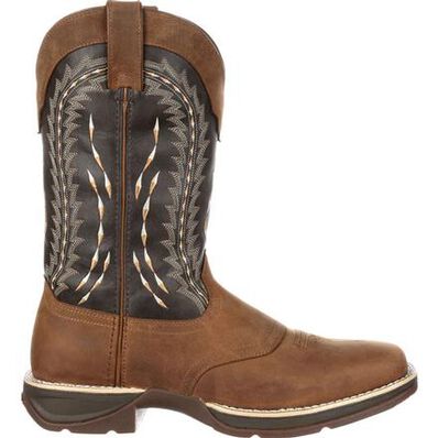 Rebel™ by Durango® Saddle Pull-On Western Boot, , large