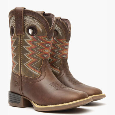 Durango® Lil' Rebel Pro™ Little Kid's Tiger Eye Western Boot, , large