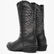 Durango® Rebel Frontier™ Black Western R-Toe Boot, , large