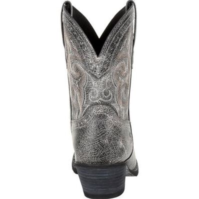 Crush™ By Durango® Women's Pewter Shortie Western Boot | Buy Full-Grain ...