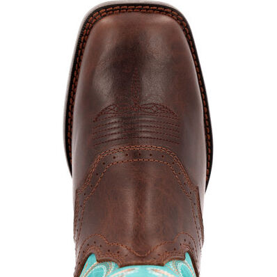Durango® Westward™ Women's Hickory Turquoise Western Boot, , large