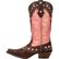 Crush™ by Durango® Women's Vintage Rose Gold Floral Western Boot, , large