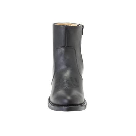 Durango Boot Men s Black Leather 7 Inch Side Zip Boots
