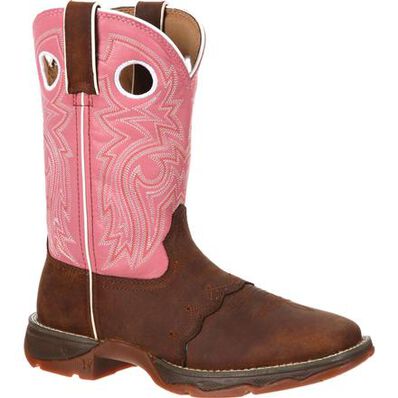 Lady Rebel™ by Durango® Women's Blush n' Lace Saddle Western Boot, , large
