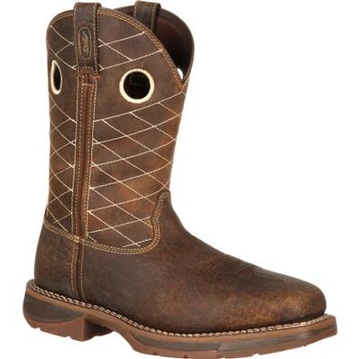 Workin' Rebel™ by Durango® Brown Composite Toe, , large