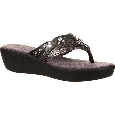 Womens western flip flops online