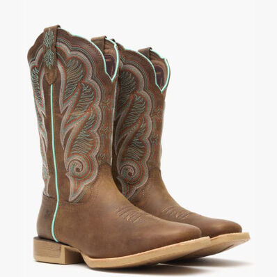 Durango® Lady Rebel Pro™ Women’s Juniper Brown Western Boot, , large