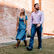 Woman with man in Fort Worth wearing Durango Shyloh brown cowgirl boots, style DRD0475