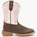 Durango® Lil' Rebel Pro™ Little Kid's Trail Brown and White Western Boot, , large