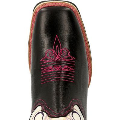 Lady Rebel™ by Durango® Women's Raven Black & White Western Boot, , large