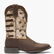 Durango® Westward™ Saddlehorn Digi Camo Flag Western Boot, , large