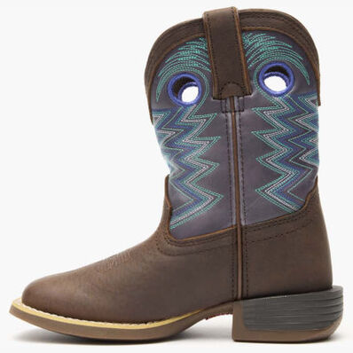 Durango Lil' Rebel Pro Little Kid's Amethyst Western Boot, , large
