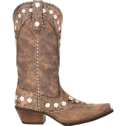 DRD0362 Crush by Durango Women s Floral Western Boot