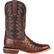Durango® Premium Exotic Full-Quill Antiqued Saddle Western Boot, , large