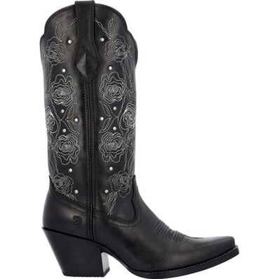 Crush by Durango Women’s Black Rosewood Western Boot, , large