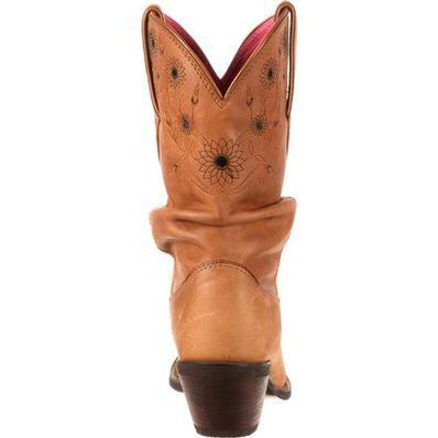 Crush™ by Durango® Women's Sarah Darling Sunflower Slouch Western Boot, , large