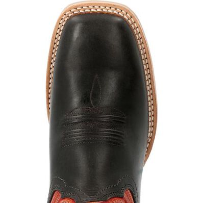 Durango® Lady Rebel Pro™ Women's Black & Crimson Western Boot, , large