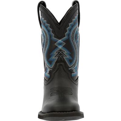 Lil' Rebel Pro™ by Durango® Little Kid's Black Onyx Western Boot, , large
