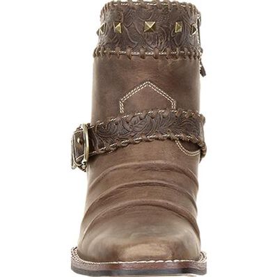 Crush™ by Durango® Women's 5-inch Bucklace Strap Western Boot, , large