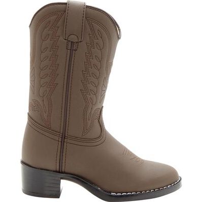 Durango® Little Kid Brown Western Boot, , large