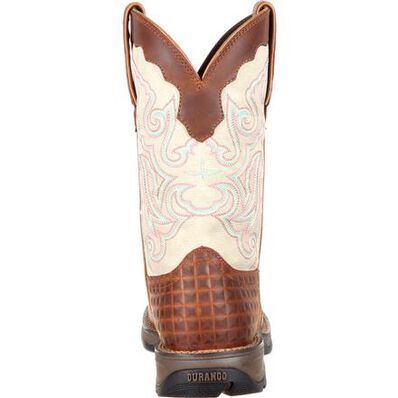 Lady Rebel™ by Durango® Women's Composite Toe Saddle Western Boot, , large