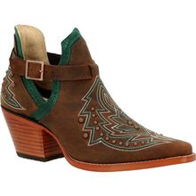 Crush™ by Durango® Women's Brown Studded Western Fashion Bootie