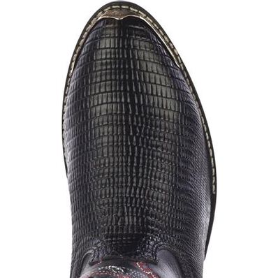 Durango® Little Kid Black Lizard Print Western Boot, , large