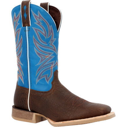 Durango Rebel Pro Bay Brown Brilliant Blue Western Boot DDB0421