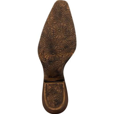Crush™ by Durango® Women's Onyx Floral Western Boot, , large