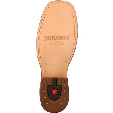 Durango® Premium Exotics™ Fiery Red Full-Quill Ostrich Western Boot, , large