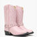 Durango® Big Kid Pink Rhinestone Western Boot, , large