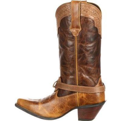 Crush™ by Durango® Women's Spur Strap Western Boot, , large