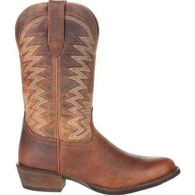 Durango® Rebel Frontier™ Distressed Brown R-Toe Western Boot, , large