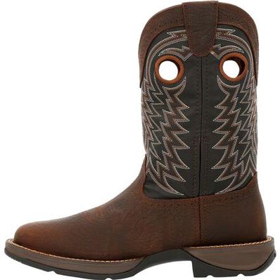 Durango® Rebel™ Bay Brown & Midnight Western Boot, , large