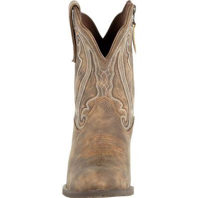 Crush™ by Durango® Women's Distressed Shortie Western Boot, , large