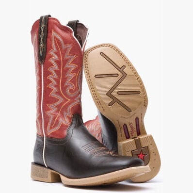 Durango® Lady Rebel Pro™ Women's Hickory Chili Pepper Western Boot, , large
