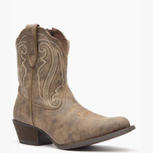 Crush™ by Durango® Women's Distressed Shortie Western Boot