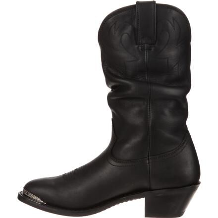 Black slouch 2025 cowboy boots