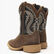 Durango® Lil' Rebel Pro Big Kids’ Acorn Black Onyx Western Boot, , large