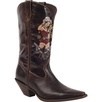 Crush™ by Durango® Women's Pin Up Western Boot, , large