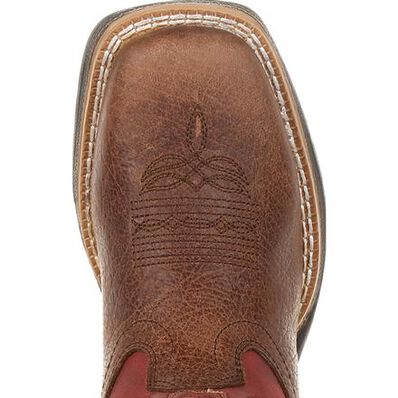 Lil' Rebel™ by Durango® Big Kids' Waterproof Western Saddle Boot, , large