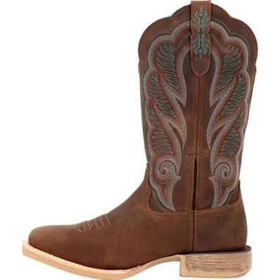 Durango® Lady Rebel Pro™ Women’s Juniper Brown Western Boot, , large