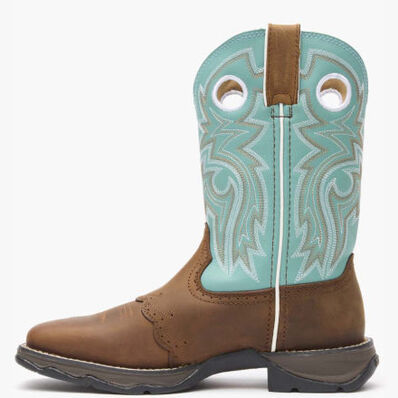 Lady Rebel™ by Durango® Women's Powder n' Lace Saddle Western Boot, , large