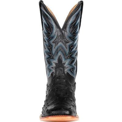 Durango® Premium Exotic Full-Quill Ostrich Black Western Boot, , large