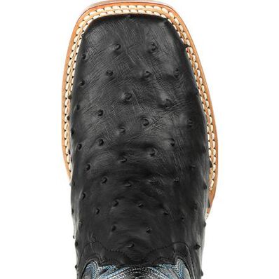 Durango® Premium Exotics™ Women's Full-Quill Ostrich Black Western Boot, , large