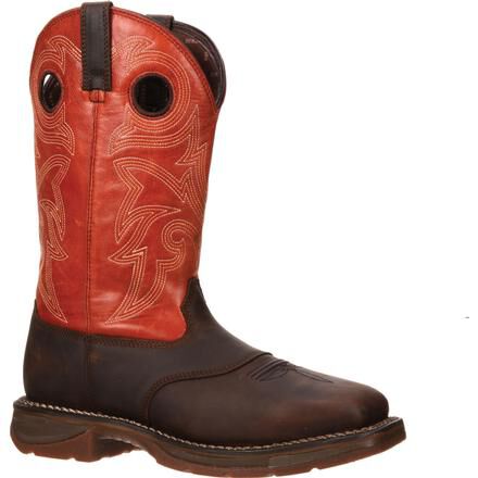 Workin Rebel Steel Toe Western Boots by Durango DWDB036